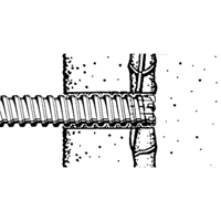 Rotary Rebar Cutters, 3/8", SDS-Plus Shank, Carbide Sidevic Inc.