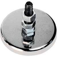 Low Profile Cup Magnets, 1-1/4" Dia., 7 lbs. Pull Sidevic Inc.
