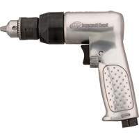 Perceuse pneumatique r&eacute;versible, 4 pi³/min, 1/4" NPTF, 93 dBA, 3/8" mandrin, Avec cl&eacute; Sidevic Inc.