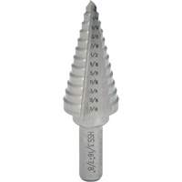 Foret &eacute;tag&eacute; progressif, 1/4" - 3/8", Incr&eacute;ments de 1/8", Acier rapide Sidevic Inc.