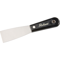 Putty Knife Stiff, Steel Blade, 1-1/2" Wide, Polypropylene Handle Sidevic Inc.