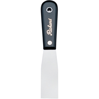 Putty Knife Stiff, Steel Blade, 1-1/4" Wide, Polypropylene Handle Sidevic Inc.