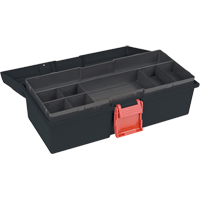 Heavy-Duty Tool Box, 15" W x 7" D x 5-1/2" H, Black Sidevic Inc.