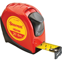 Ruban &agrave; mesurer s&eacute;rie Control, 1" x 26', Marques de goujon 1/16" Sidevic Inc.