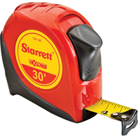 Ruban &agrave; mesurer Autolock, 1" x 30', Marques de goujon 1/16" Sidevic Inc.
