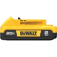 Bloc-piles 20 V Max* Compact XR, Lithium-ion, 20 V, 2 A Sidevic Inc.