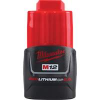 M12 Redlithium 2.0 Battery, Lithium-Ion, 12 V, 2 A Sidevic Inc.