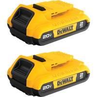 Blocs-piles Max* Compact, Lithium-ion, 20 V, 2 A Sidevic Inc.