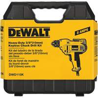 VSR Mid-Handle Drill, 3/8" Chuck, 8 A, 120 V, 0-2500 RPM, Keyless Chuck Sidevic Inc.