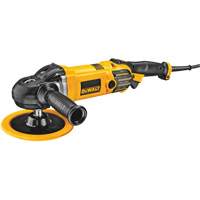 Polisseuse &agrave; vitesse variable avec d&eacute;marrage souple, 9"/7" tampon, 120 V, 12 A, 0-3500 Tr/min &agrave; vide Sidevic Inc.