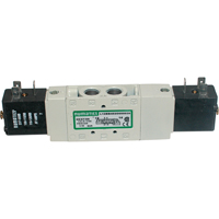 Pilot 5-Way 2-Position 4-Way Solenoid Valves, 3/8" Pipe, 150 PSI Sidevic Inc.