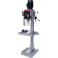Gearhead Drilling Machine, 1/2" Chuck, 6 Speed(s), 19-1/2" W x 21-3/4" L, #3 Morse Sidevic Inc.