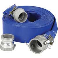 Lay-Flat Discharge Hose Kit for Water Pump, 2" x 600" Sidevic Inc.