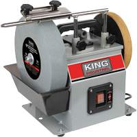 Wet/Dry Sharpener, 10" Wheel Diameter, 1/4 HP, 115 RPM Sidevic Inc.