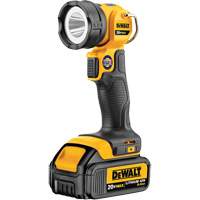 Lampe de travail Max, DEL, 110 lumens, 11 hres de fonctionnement, Bloc-pile Rechargeable, Plastique Sidevic Inc.