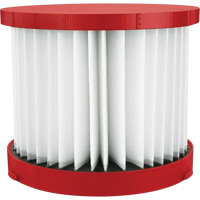 Dry Vacuum Filter, Hepa, Fits 1.6 - 2.5 US gal. Sidevic Inc.
