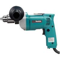 Variable Speed Drill, 1/2" Chuck, 6.5 A, 120 V, 0-550 RPM, Keyed Chuck Sidevic Inc.