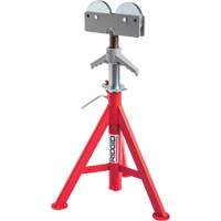 Support de tuyau pour rouleau baiss&eacute; no RJ-98, 59-104 cm R&eacute;glage de la hauteur, 12" Capacit&eacute; max. de tuyau, 1000 lb Capacit&eacute; de charge max. Sidevic Inc.