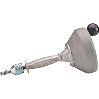 Hand Spinner with C-1IC Auger Cable #K-25-BP, Manual, Bulb, 25' Cable Length, 5/16" Cable Diameter Sidevic Inc.