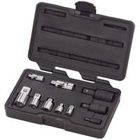 10-Piece 1/4", 3/8" & 1/2" Drive Universal Joint and Adapter Set Sidevic Inc.