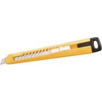 Couteau &agrave; lame autocassable, Acier au carbone, Prise en Plastique Sidevic Inc.