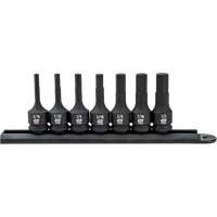 Hex Bit Impact SAE Socket Set, 7 Pieces Sidevic Inc.