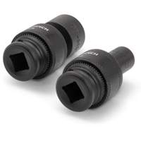 15-Piece 3/8" Drive 6 Point Universal Impact Metric Flex Socket Set Sidevic Inc.