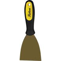 Stiff Wall Scrapers, Brass Blade, 3" Wide, Plastic Handle Sidevic Inc.