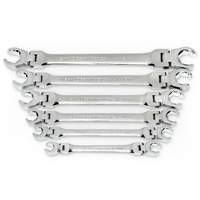 Wrench Set, Flare Nut/Flex Head, 6 Pieces, Metric Sidevic Inc.