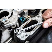 72-Tooth 12 Point Reversible Ratcheting SAE Wrench Set, Combination, 13 Pieces, Imperial Sidevic Inc.