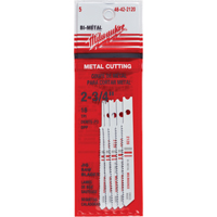Jigsaw Blades, Bi-Metal, U-Shank, 2-3/4" L, 18 TPI Sidevic Inc.