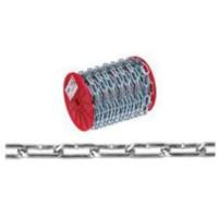 Chaîne droite, Acier &agrave; faible teneur en carbone, 2/0 x 120' (36,6 m) l, Charge d'utilisation 520 lb (0,26 tonne) Sidevic Inc.