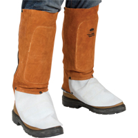 Leather Spats, 14" L, Lava Brown Sidevic Inc.