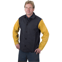 Welding Jacket, Proban, 4X-Large, Black Sidevic Inc.