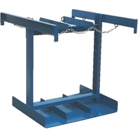 Cylinder Caddy, Rubber Wheels, 35" W x 38" L Base, 500 lbs. Sidevic Inc.