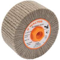 ALLSTEEL Blendex Surface Conditioning Drum, 4-1/4" Dia. x 2" W, 5/8"-11 Arbor, Fine Grit Sidevic Inc.