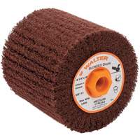 ALLSTEEL Blendex Surface Conditioning Drum, 4-1/4" Dia. x 4" W, 5/8"-11 Arbor, Medium Grit Sidevic Inc.