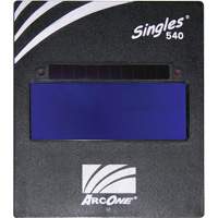 ArcOne&reg; Singles&reg; High Definition Auto-Darkening Welding Lens, 5" W x 4" H Viewing Area, For Use With ArcOne&reg; Sidevic Inc.