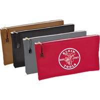 4-Pack Zipper Tool Pouches, Tool Holder, Canvas, 1 Pockets Sidevic Inc.