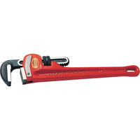 Straight Pipe Wrench #48, 6" Jaw Capacity, 48" Long, Powder Coated Finish Sidevic Inc.