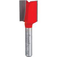 Router Bit - Double Flute Straight Bit, 5/8" Dia., 7/8" H, 2-1/8" L, 1/4" Shank Sidevic Inc.