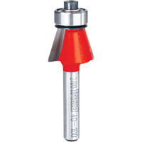 Router Bit - Chamfer Bit, 23/32" Dia., 1/4" Shank Sidevic Inc.
