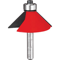 Router Bit - Chamfer Bit, 1-3/4" Dia., 1/4" Shank Sidevic Inc.
