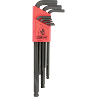 Balldrive L-Style Hex Key Set, 9 Pcs., Metric Sidevic Inc.