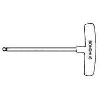 Individual Hex Keys - SAE, Ball End, 3/32" x 6" L, T Handle Sidevic Inc.