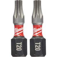 Forets &agrave; chocs Shockwave, Torx, T-20, Prise 1/4" Sidevic Inc.