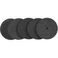 Meules &agrave; tronçonner renforc&eacute;es, 1-1/2" x 0,045", Arbre de Aucune, Type 1, Oxyde d'aluminium, 40000 Tr/min Sidevic Inc.