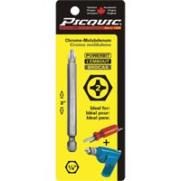 Powerbit, Phillips, #2 Tip, 1/4" Drive Size, 3" Length Sidevic Inc.