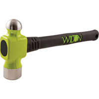 BASH&reg; Ball Pein Hammer, 40 oz. Head Weight, Plain Face, Cushion Handle Sidevic Inc.