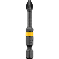 Dewalt 2" Phillips #2 Impact Ready&reg; Bit, Phillips, #2 Tip, 1/4" Drive Size, 2" Length Sidevic Inc.